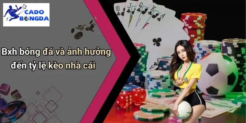 Bxh bóng đá và ảnh hưởng đến tỷ lệ kèo nhà cái