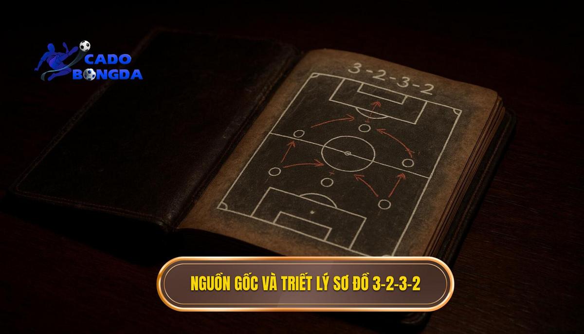 Nguồn gốc và triết lý cốt lõi của sơ đồ 3-2-3-2