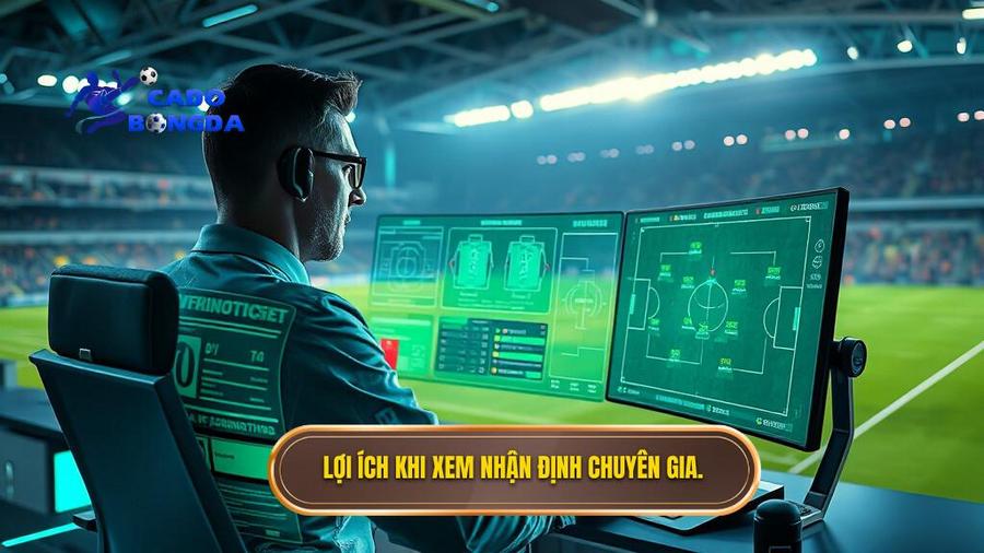  Lợi ích khi xem nhận định chuyên gia.
