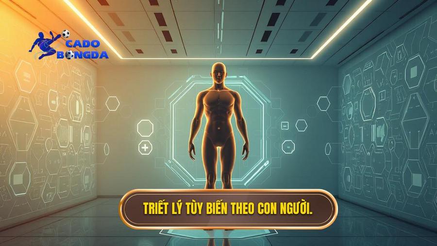 Triết lý tùy biến theo con người.