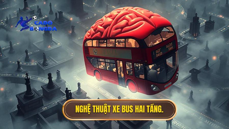 Nghệ thuật xe bus hai tầng.