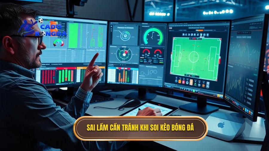 Sai lầm cần tránh khi soi kèo bóng đá