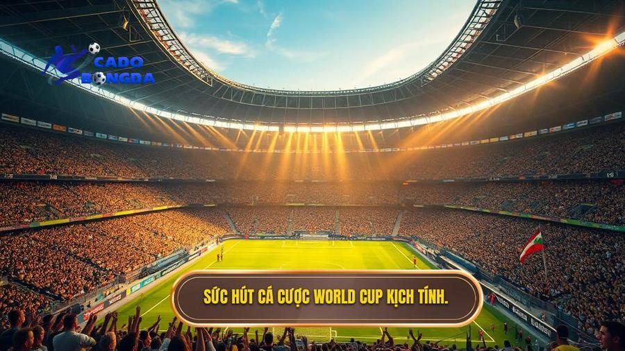 1. Sức hút cá cược World Cup kịch tính.