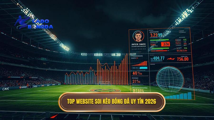 1. Top website soi kèo bóng đá uy tín 2026
