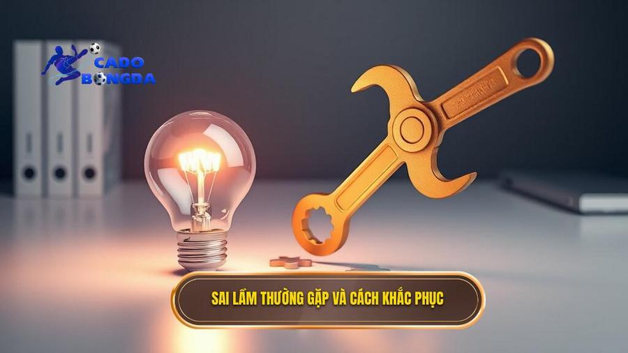 Những sai lầm thường gặp và cách khắc phục